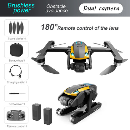 M8 Max drone with 8K camera, intelligent obstacle avoidance, optical flow positioning, precise hovering shooting ﻿